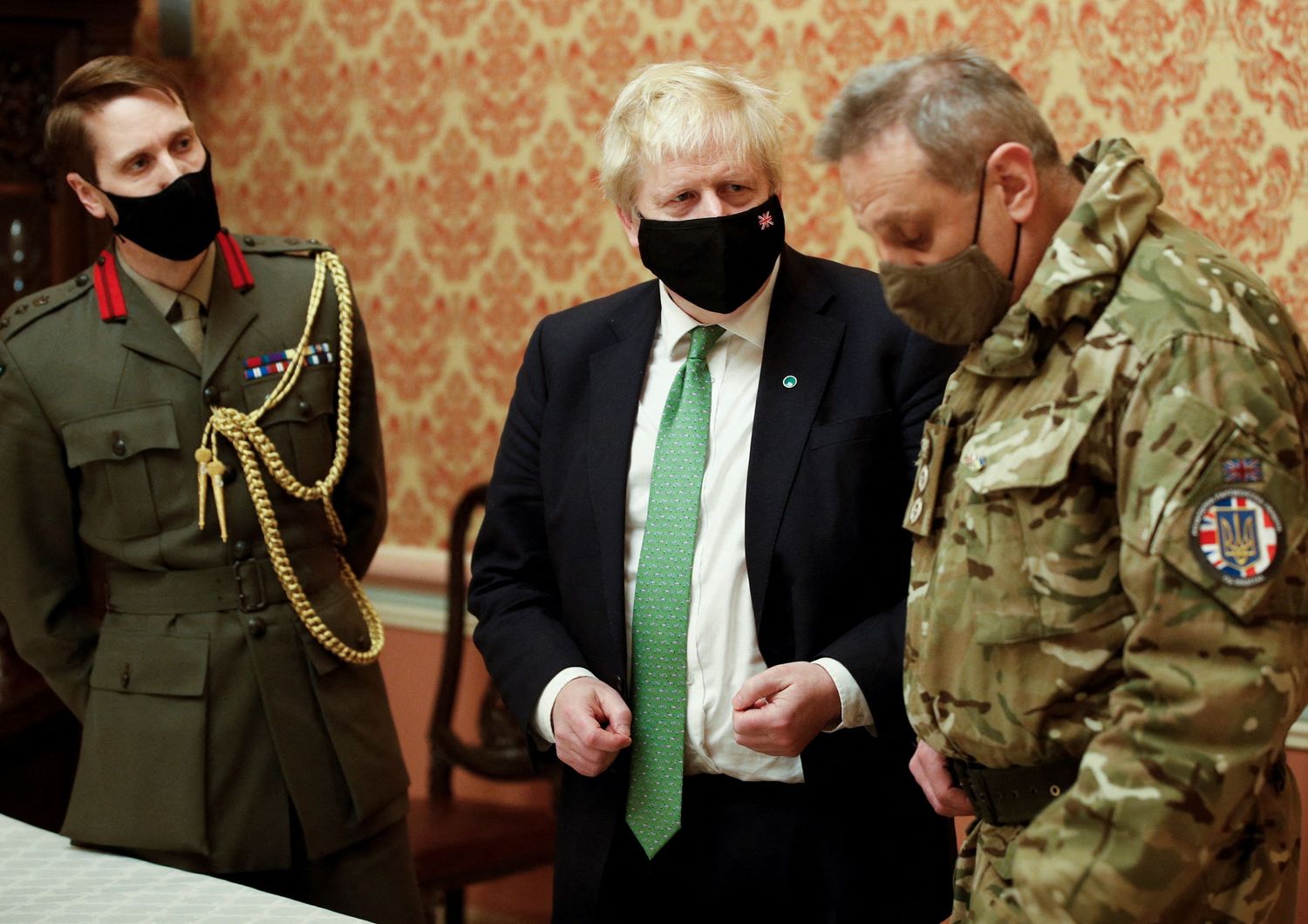 Boris Johnson in visita a Kiev