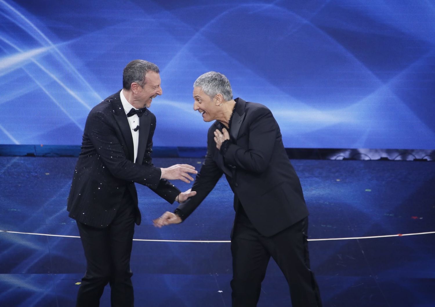 Fiorello e Amadeus, Sanremo 2022