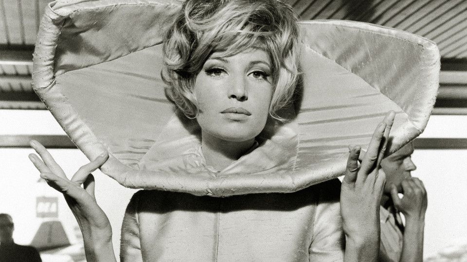 Monica Vitti nel film &quot;Modesty Blaise&quot; del 1966&nbsp;