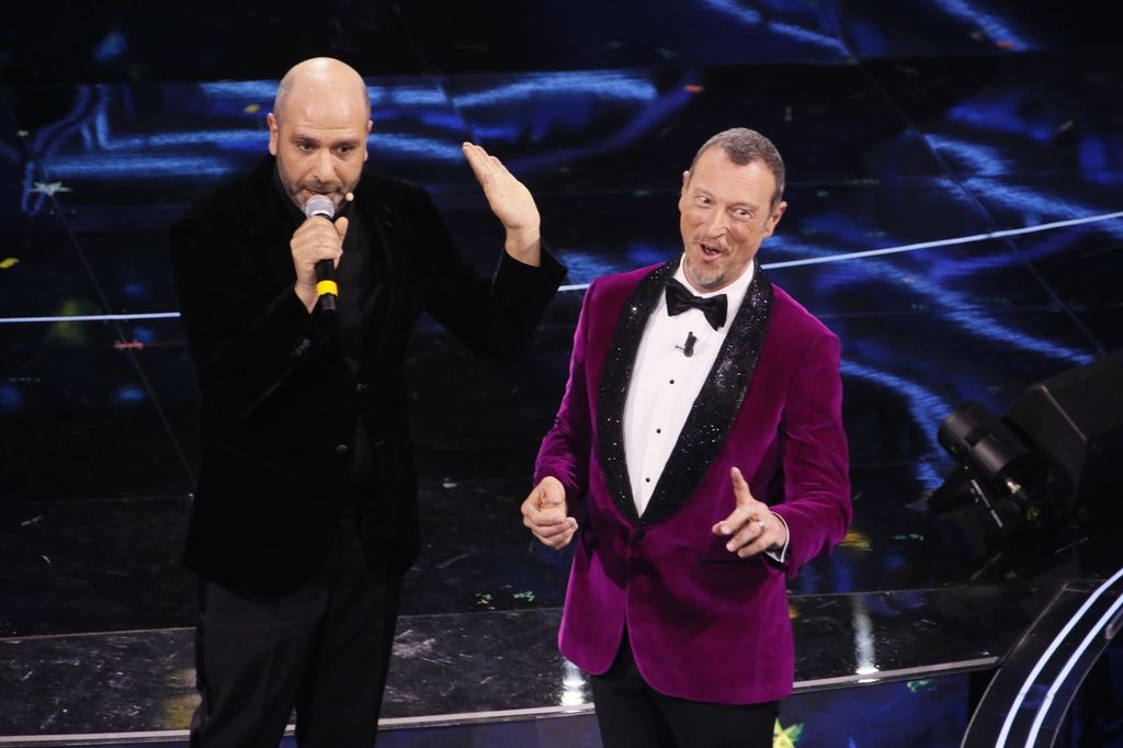 Checco Zalone e Amadeus