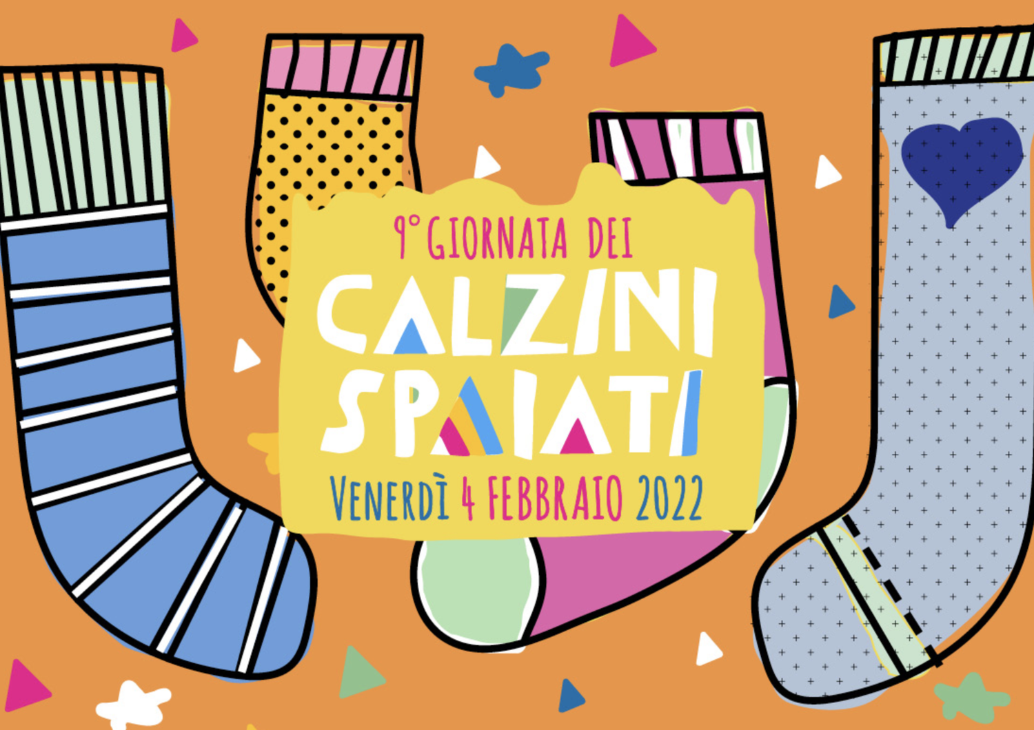 Giornata dei calzini spaiati 2022