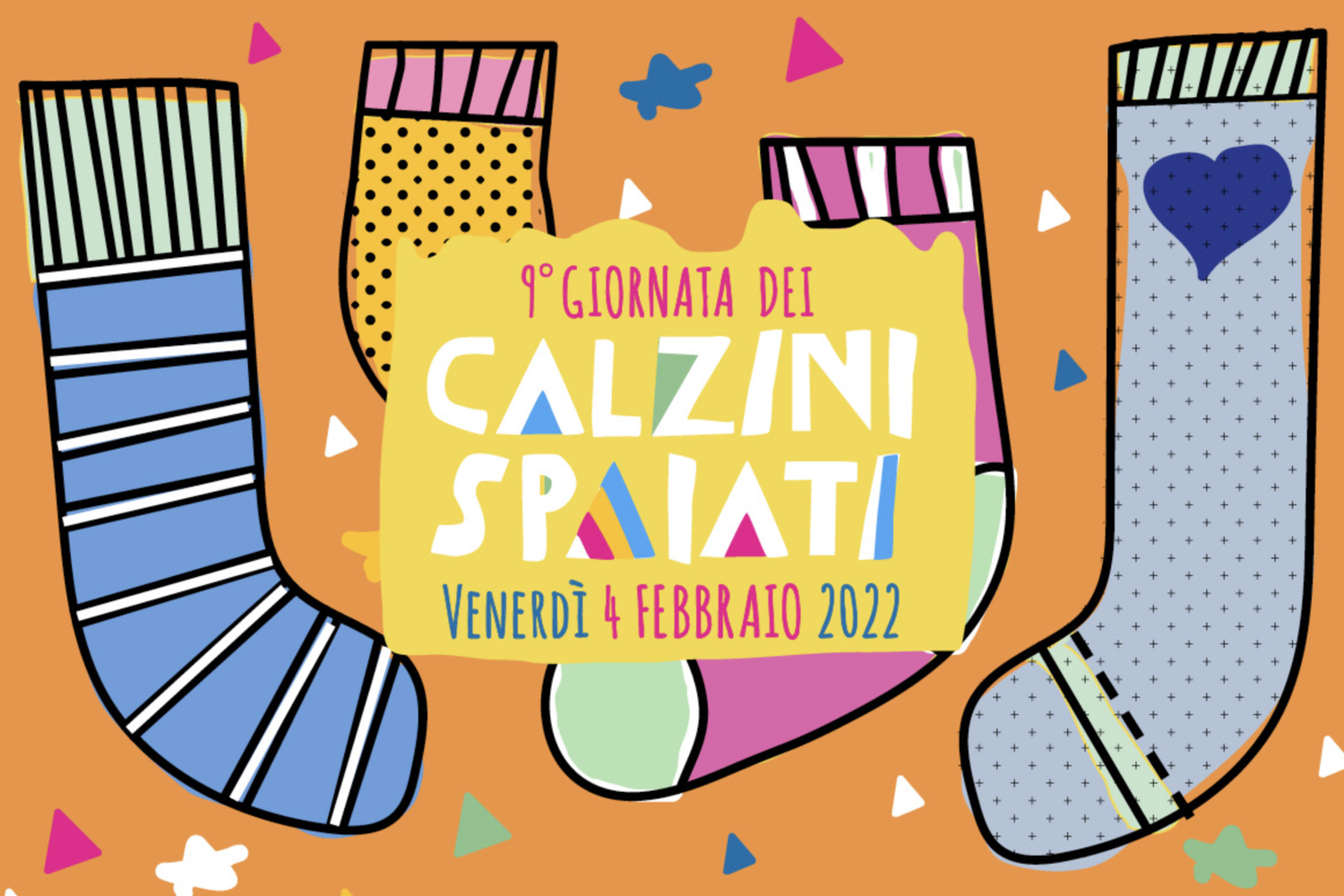 Giornata dei calzini spaiati 2022