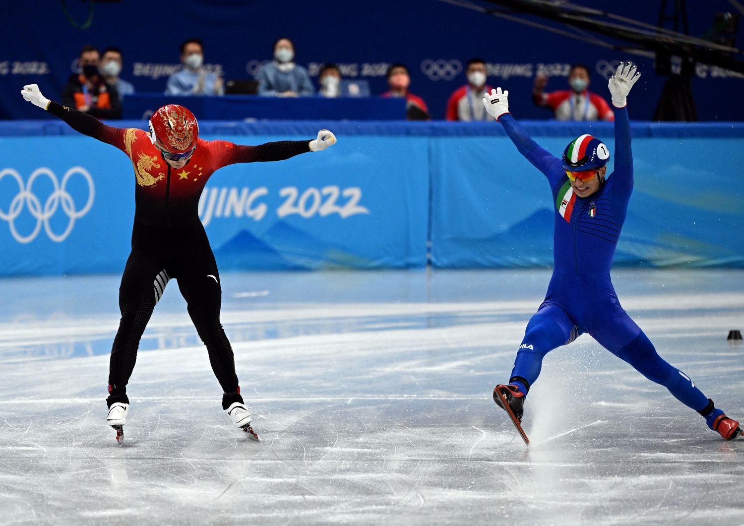 Il cinese Wu Dajing 'brucia' l'azzurro Pietro Sighel&nbsp;