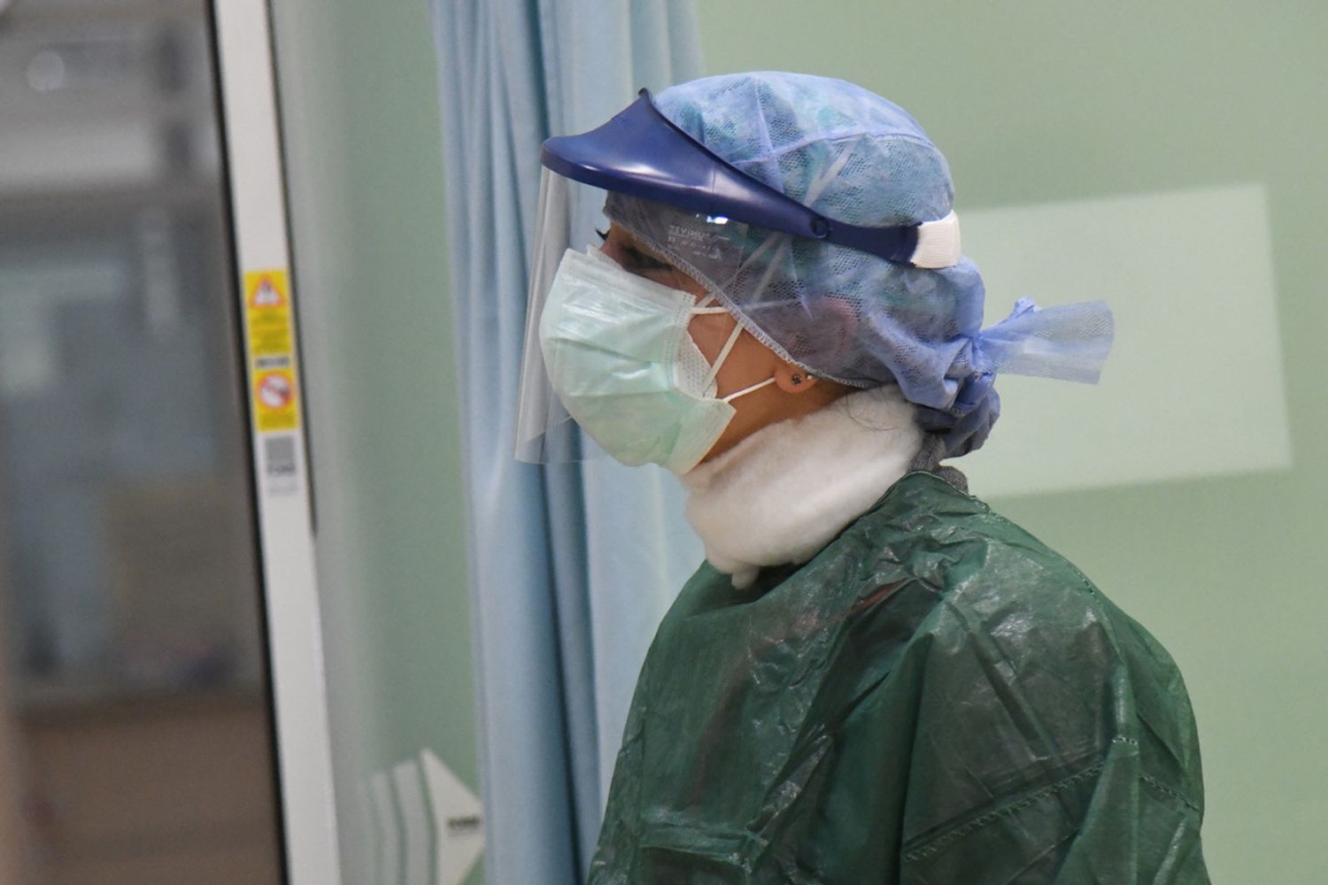 Un medico dell'ospedale Sant'Orsola-Malpighi