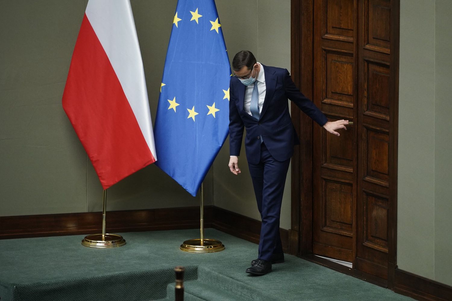 Il premier polacco, Morawiecki