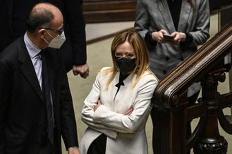 Enrico Letta e Giorgia Meloni