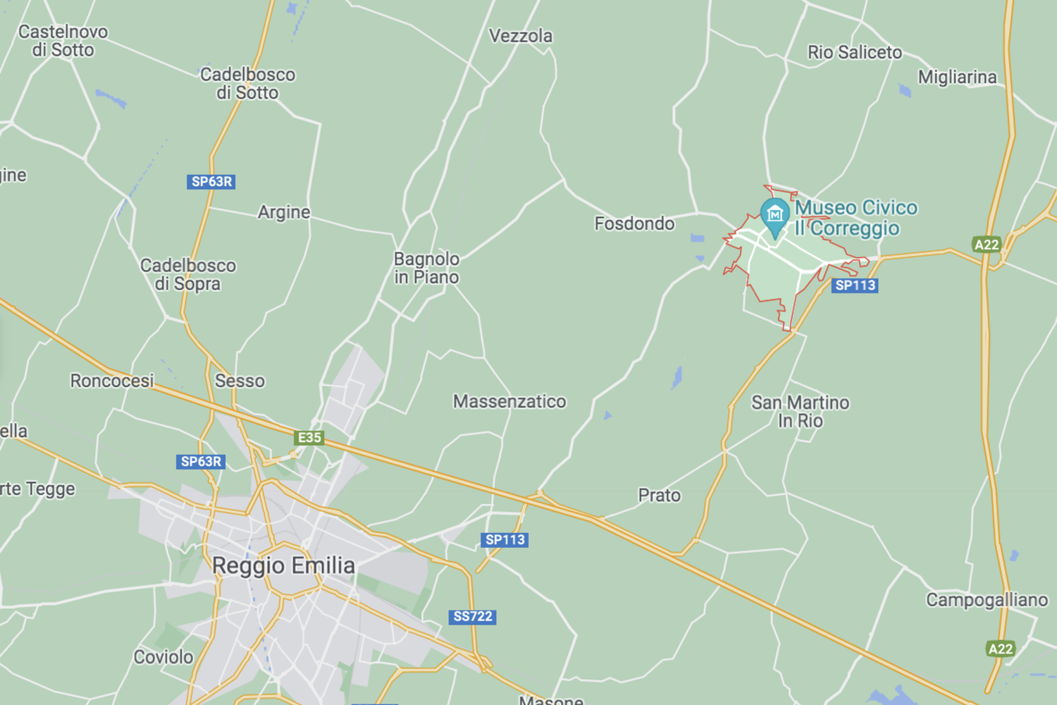 Emilia, zone terremoto