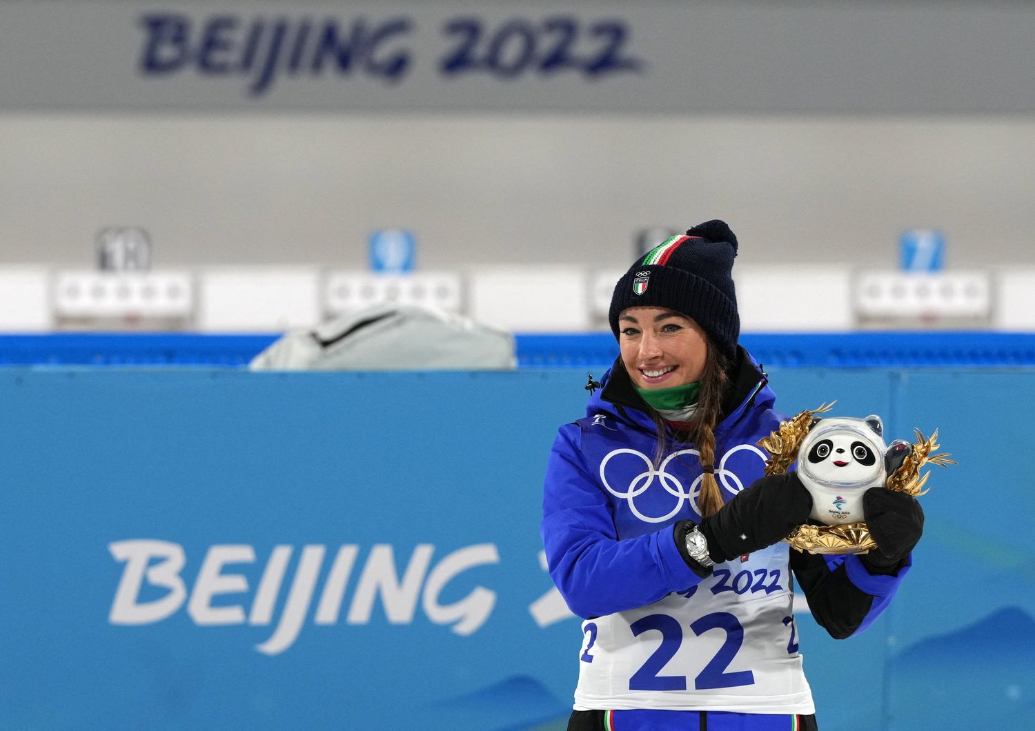 La medaglia di bronzo conquistata da Dorothea Wierer&nbsp;