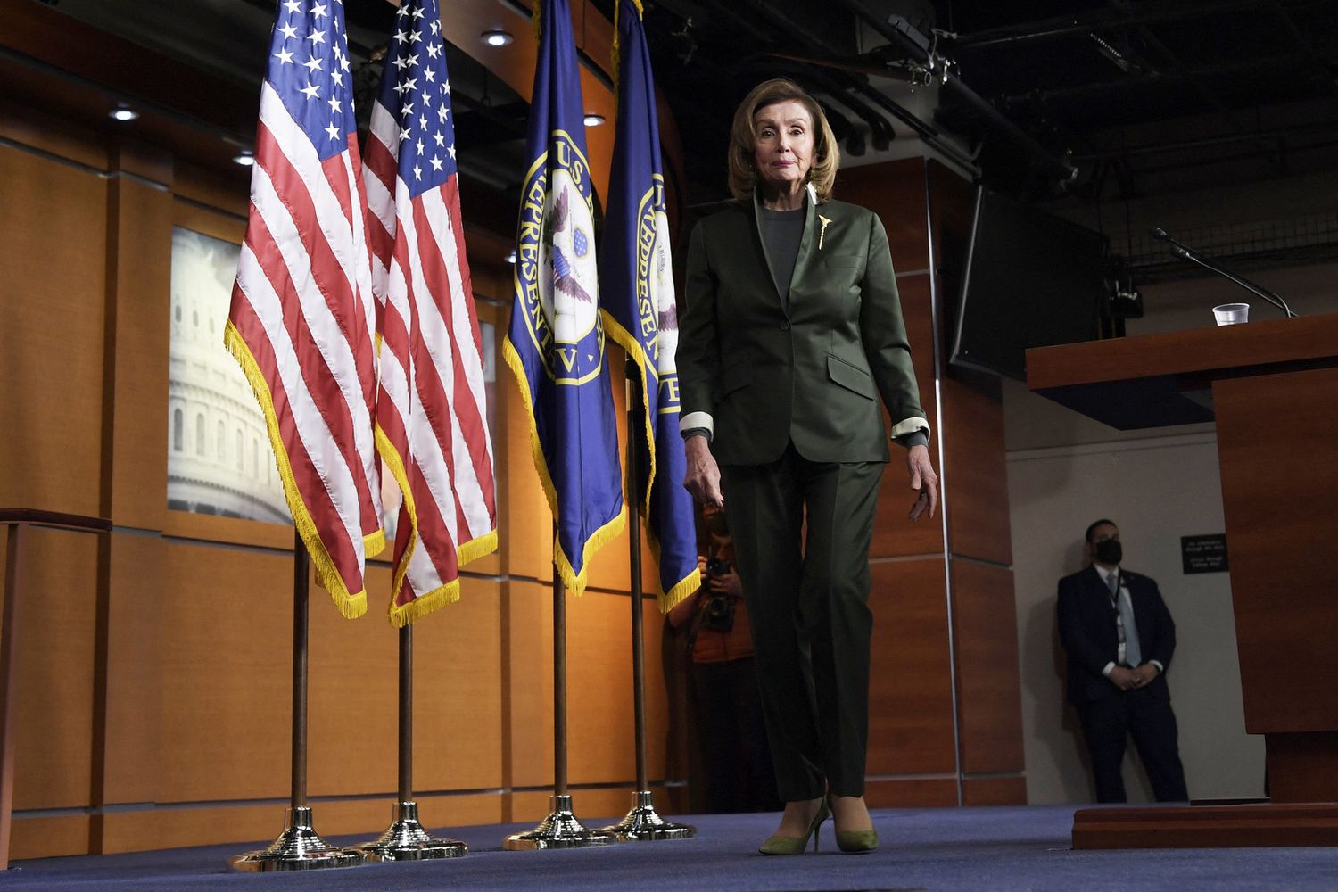 La speaker della Camera Usa Nancy Pelosi