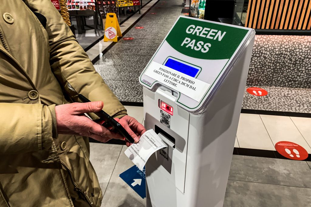 Controllo del green pass