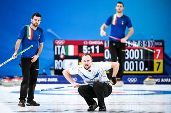 L'azzurro Simone Gonin e l'atleta russo Anton Kalalb&nbsp;