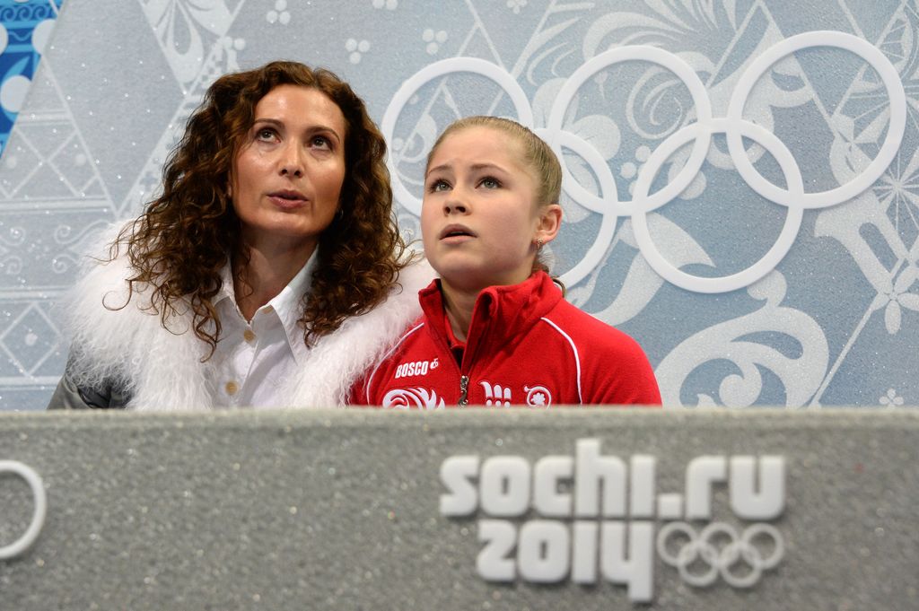 Eteri Tutberidze con&nbsp;Yulia Lipnitskaya