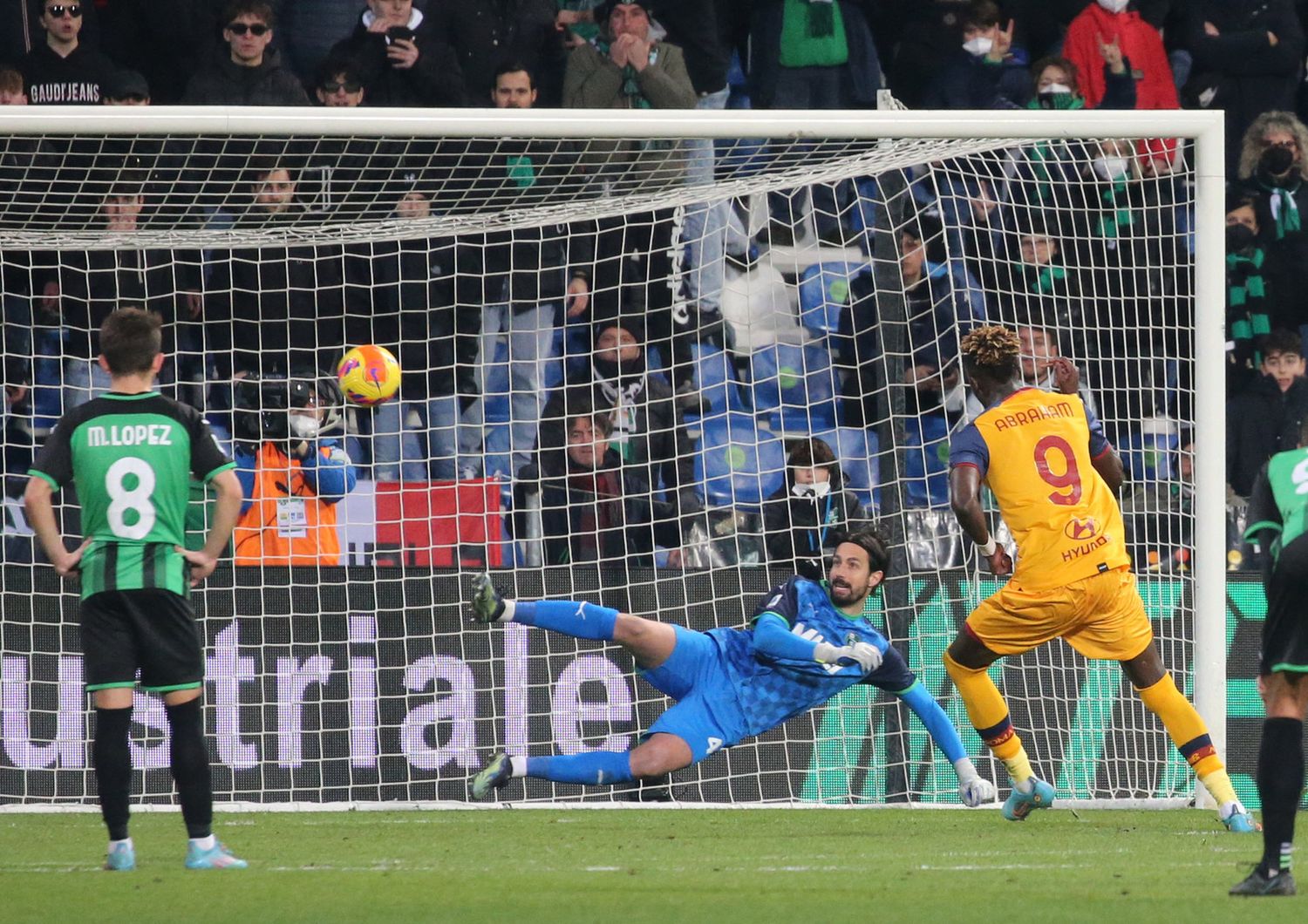 Sassuolo Roma 2-2 Cristante salva giallorossi