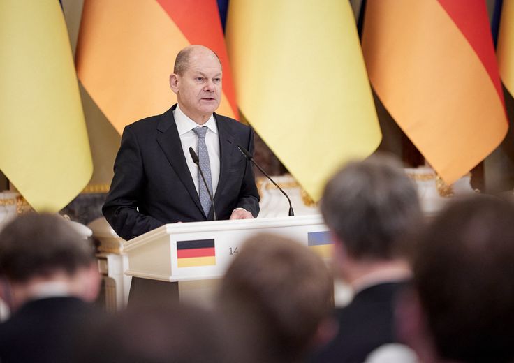 Il Cancelliere tedesco Olaf Scholz&nbsp;