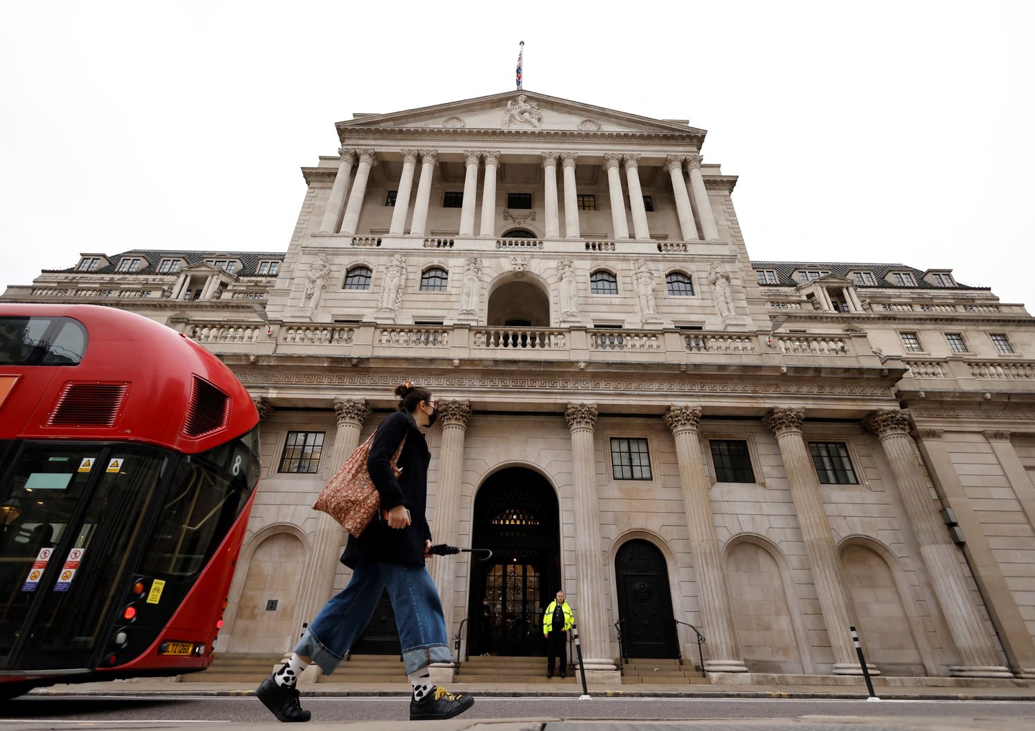 La sede della Banca d'Inghilterra a Londra&nbsp;