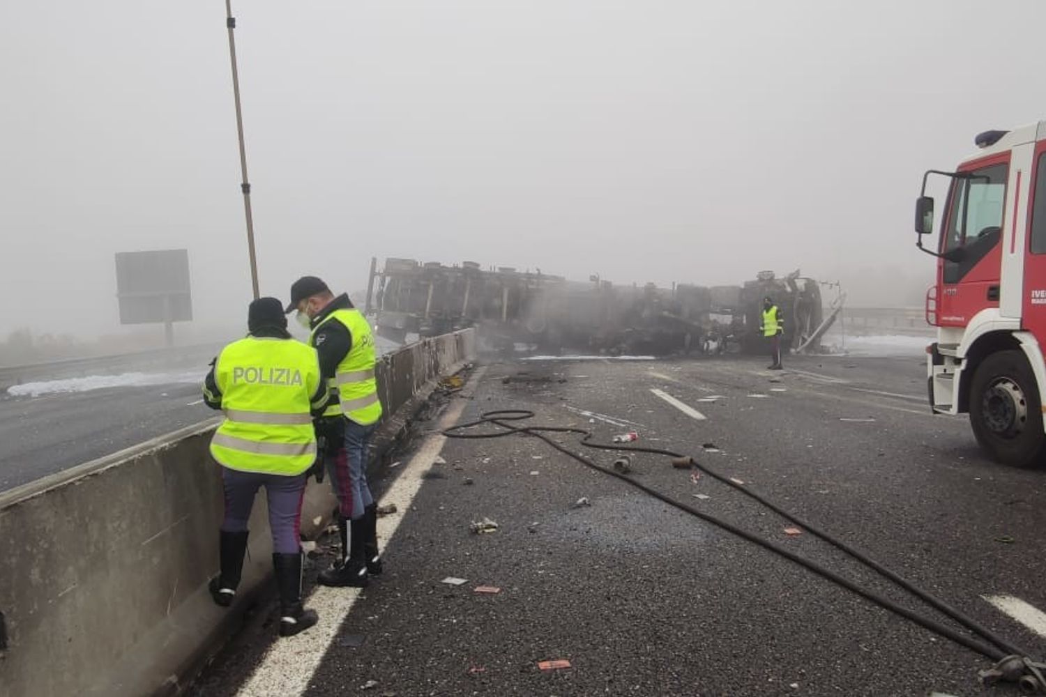 L'incidente sulla A1