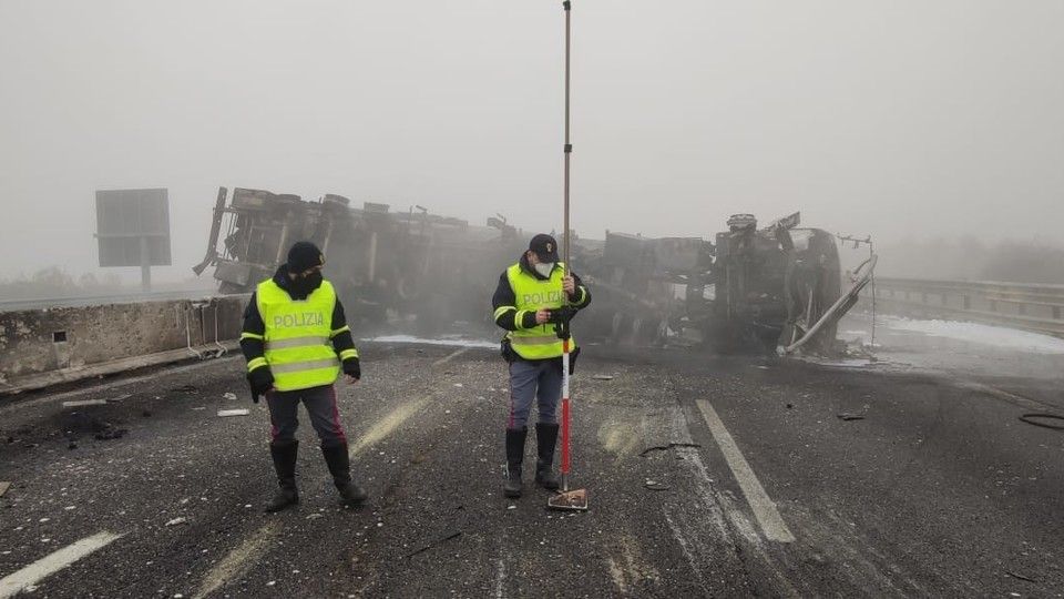 L'incidente sulla A1