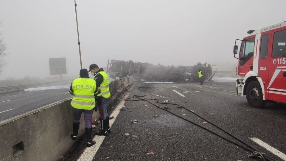 L'incidente sulla A1
