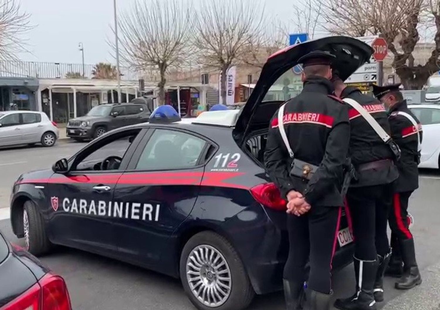 Controlli stradali carabinieri