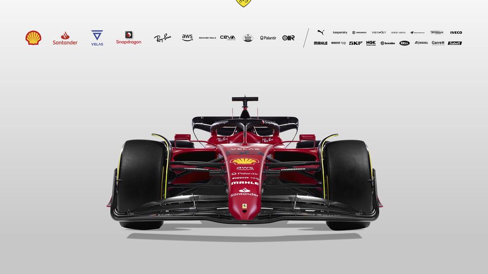 La nuova Ferrari monoposto F1-75