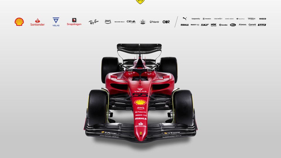 La nuova Ferrari monoposto F1-75