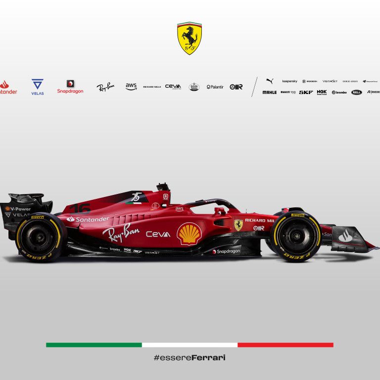 La nuova Ferrari monoposto F1-75