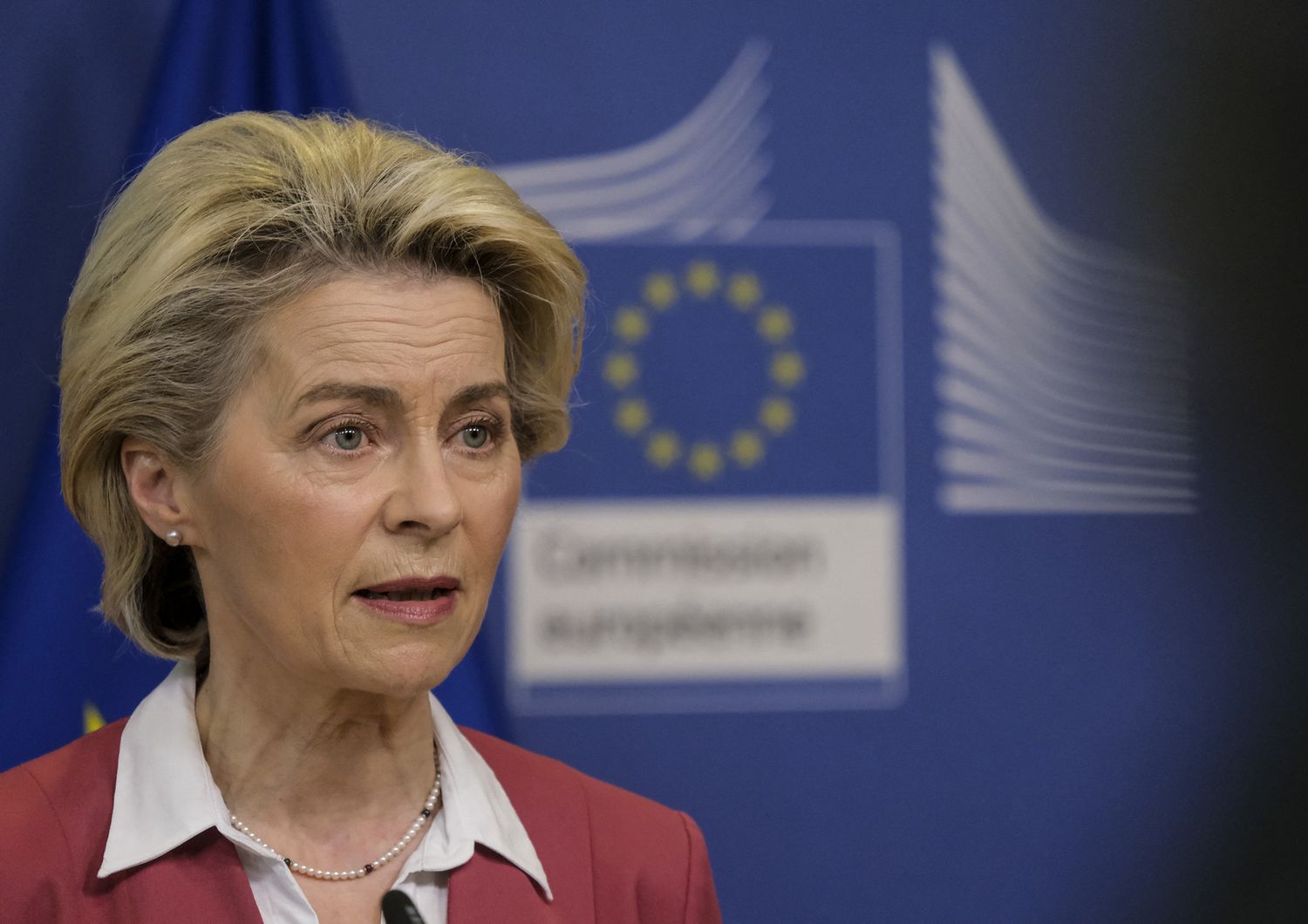 La presidente della presidente della Commissione Europea, Ursula von der Leyen&nbsp;