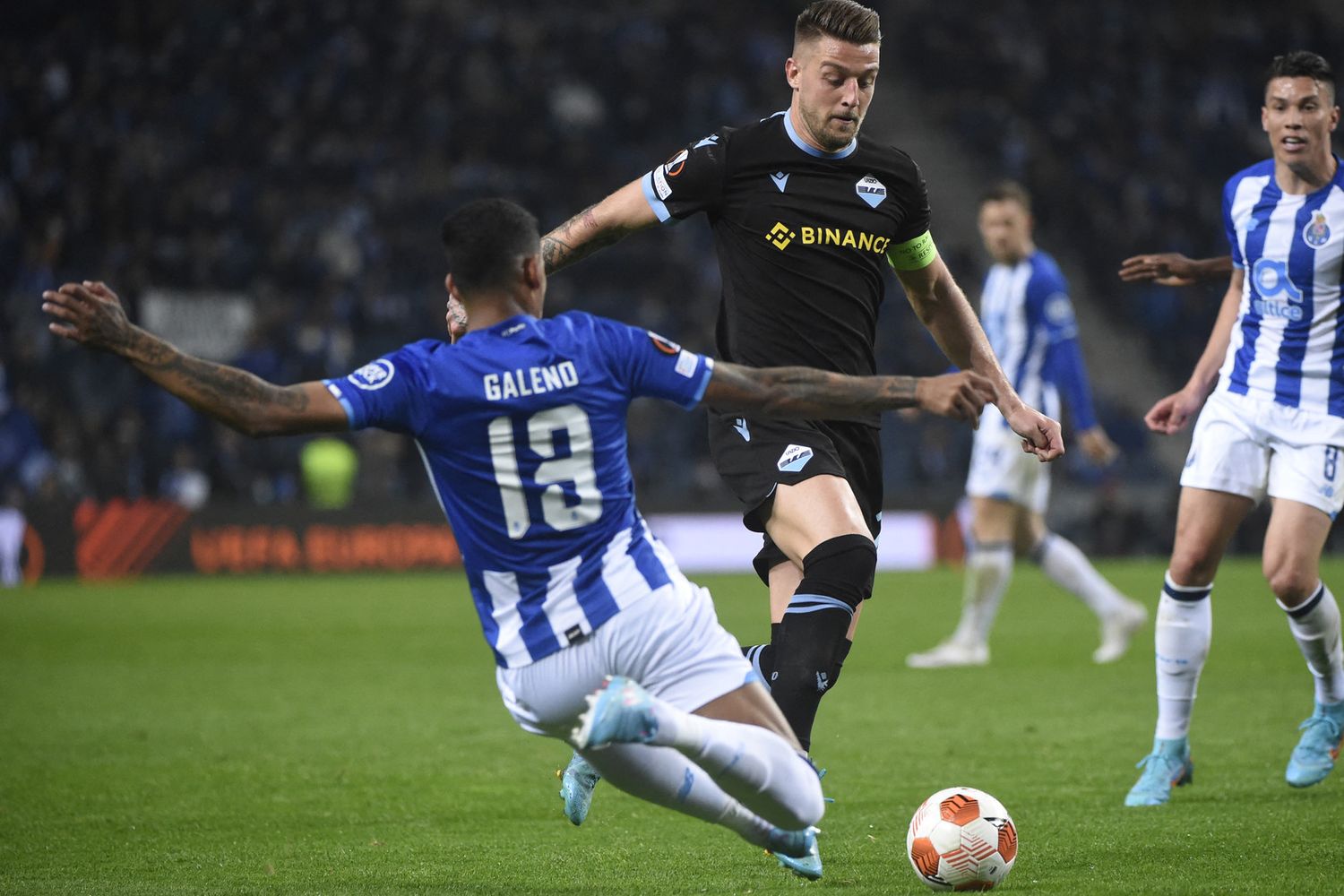 Il centrocampista della Lazio Sergej Milinković-Savić&nbsp;