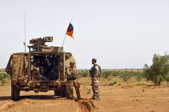 Un blindato tedesco in Mali