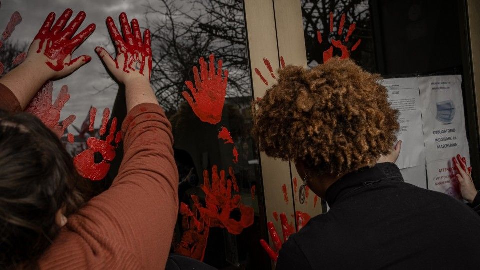 Protesta degli studenti a Napoli&nbsp;