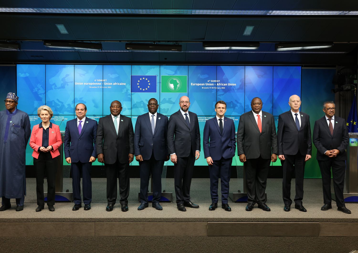 Presentazione iniziativa condivisione tecnologia mRna al Summit Ue-Unione africana