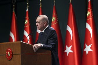 Il presidente della Turchia&nbsp;Recep Tayyip Erdogan