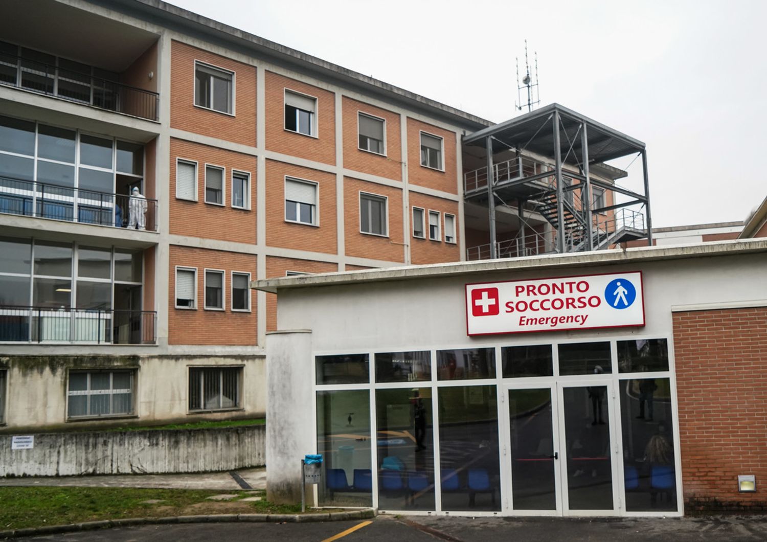 Il pronto soccoso dell'Ospedale di Bergamo