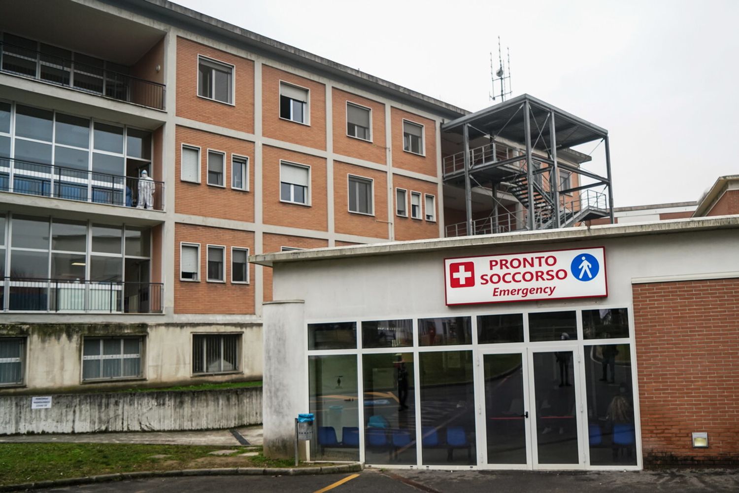 Il pronto soccoso dell'Ospedale di Bergamo