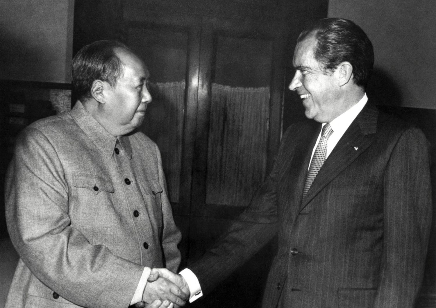 Incontro tra Richard Nixon e Mao nel 1972