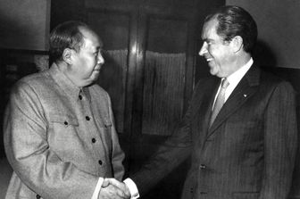Incontro tra Richard Nixon e Mao nel 1972
