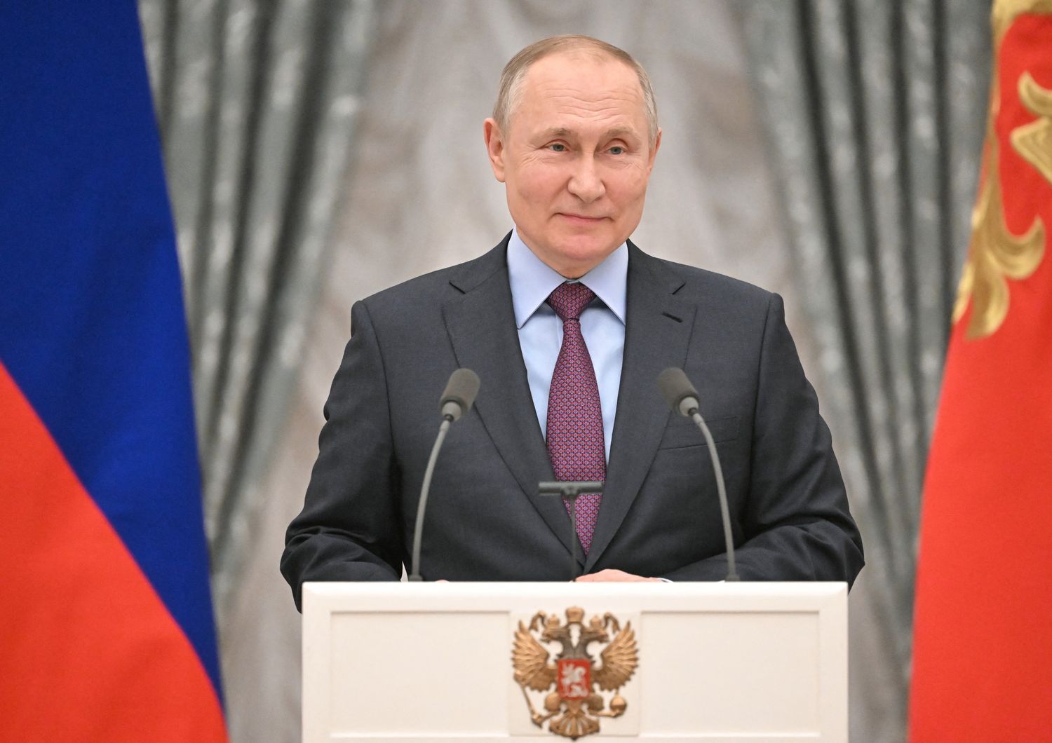 Il presidente della Russia Vladimr Putin &nbsp;