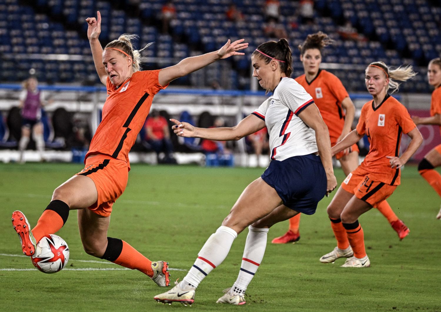 Alex Morgan. attaccante nazionale femminile Usa