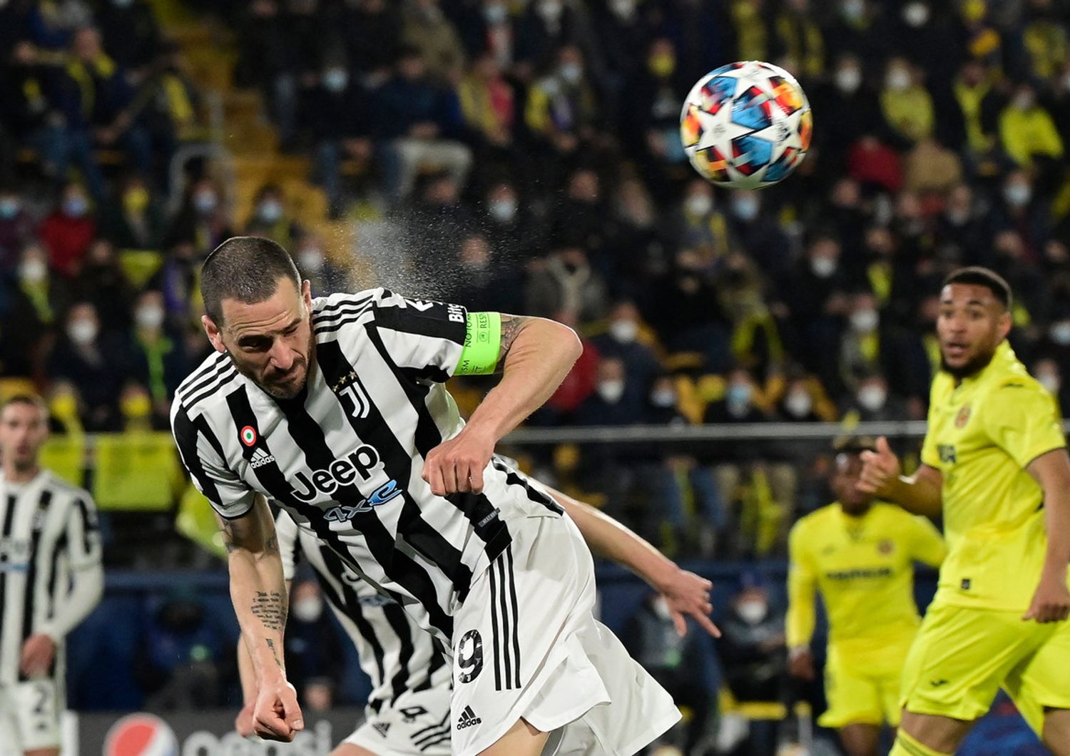 Bonucci, Juve Villarreal