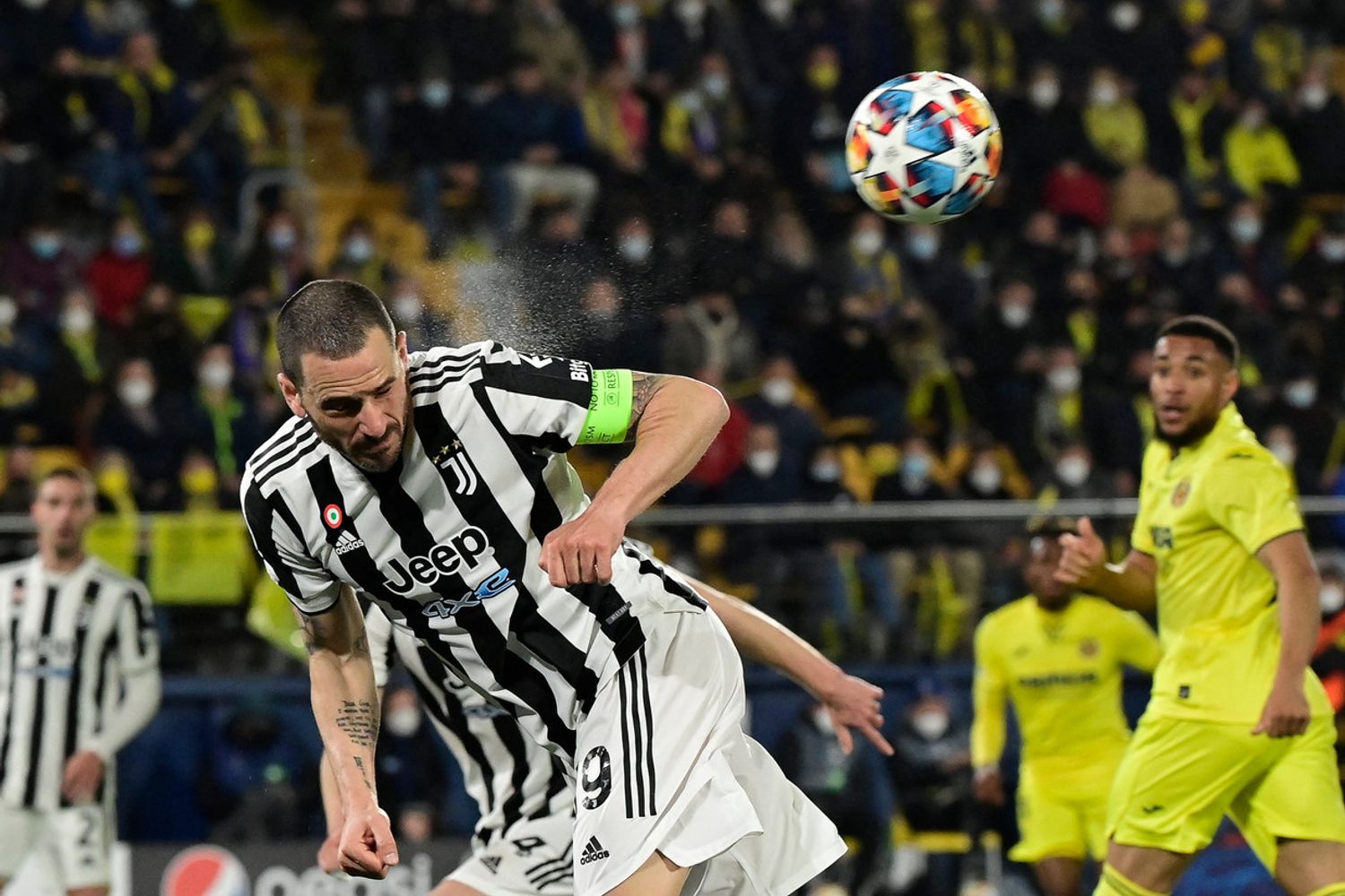 Bonucci, Juve Villarreal