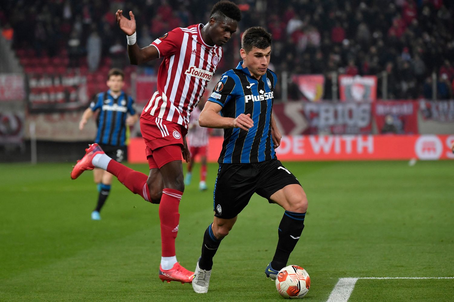 Il centrocampista ucraino dell'Atalanta&nbsp;Ruslan Malinovskyi ha segnato due gol