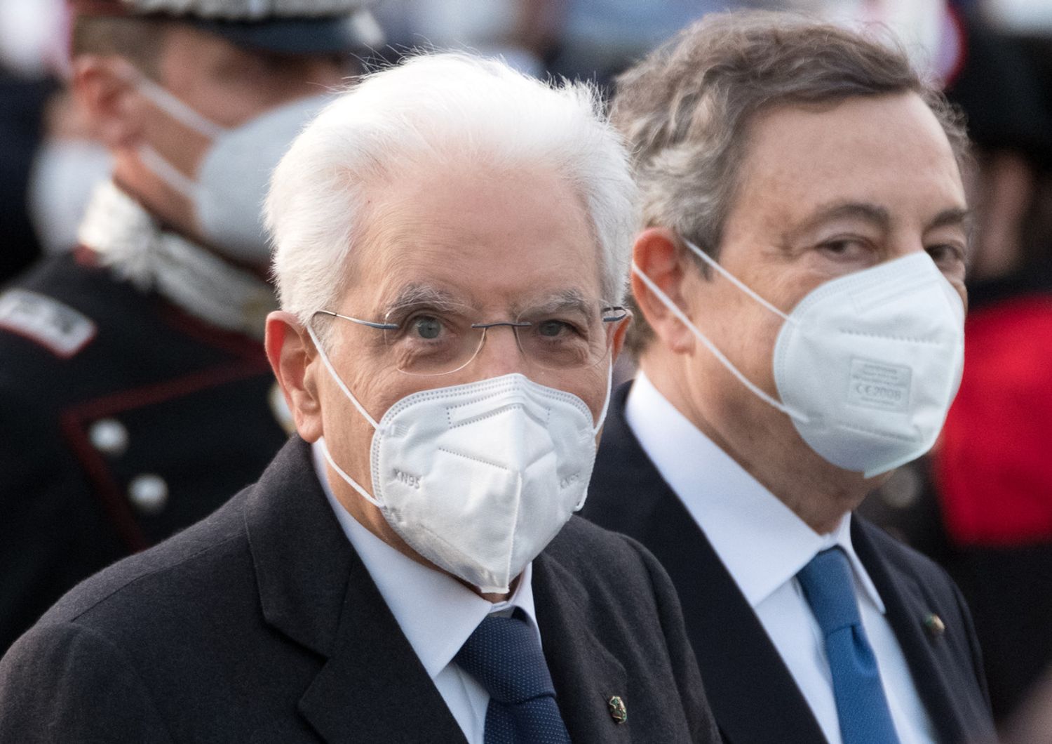 Mario Draghi e Sergio Mattarella