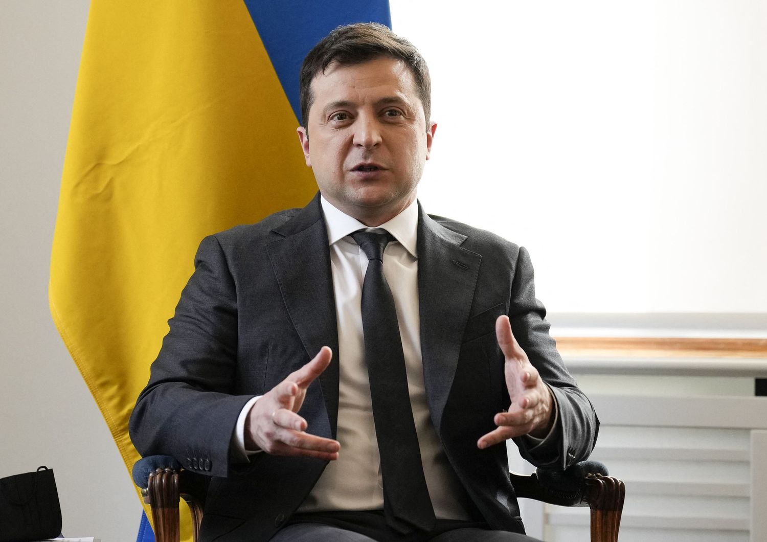 Il presidente ucraino,&nbsp;Volodymyr Zelensky&nbsp;