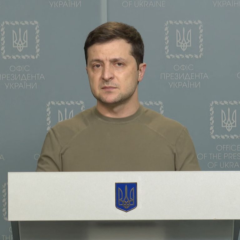 Il presidente ucraino Volodymyr Zelensky &nbsp;