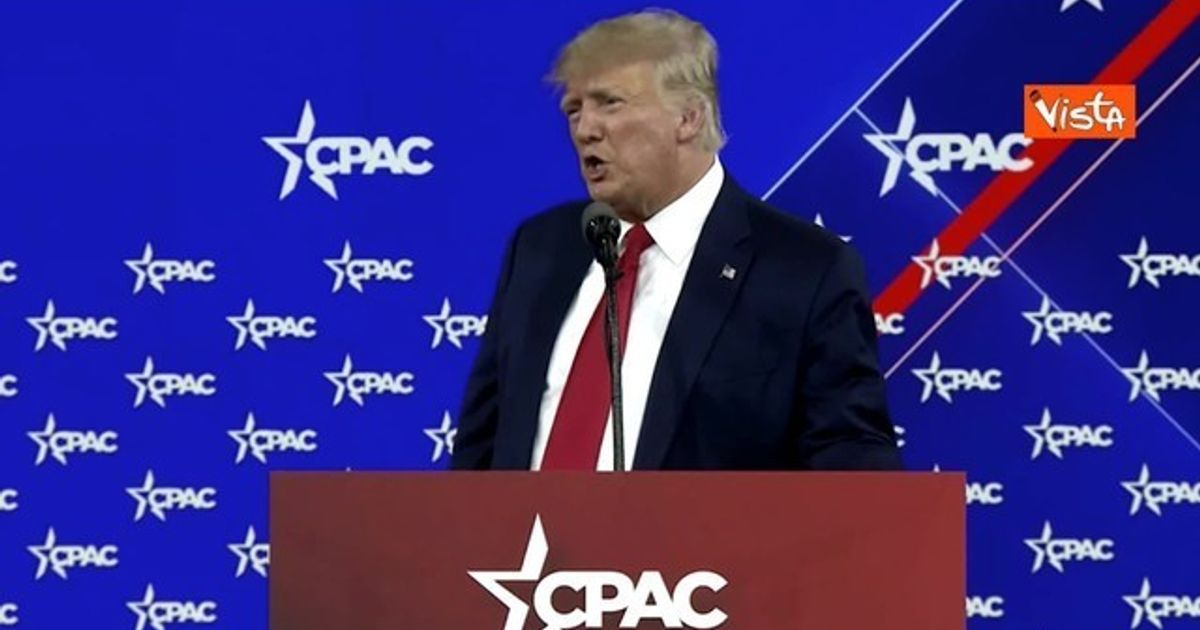 Trump Al Cpac Con Me La Russia Non Ha Invaso Nessuno Standing