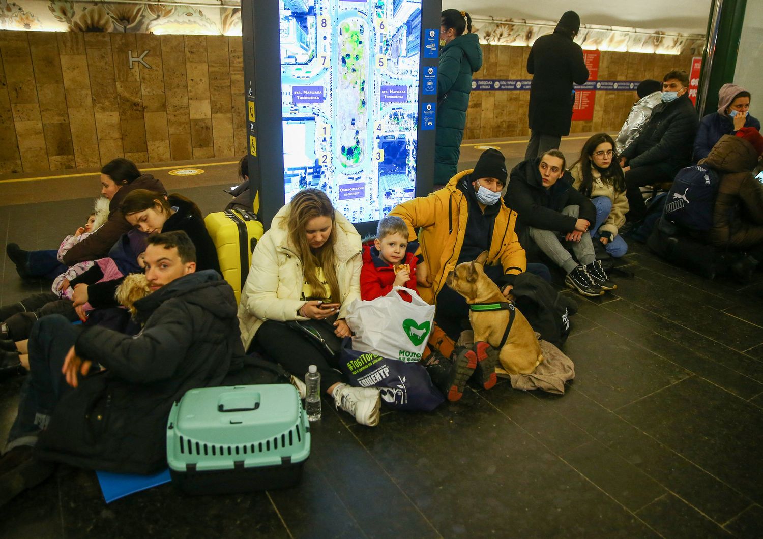 Stazione della metropolitana di Kiev