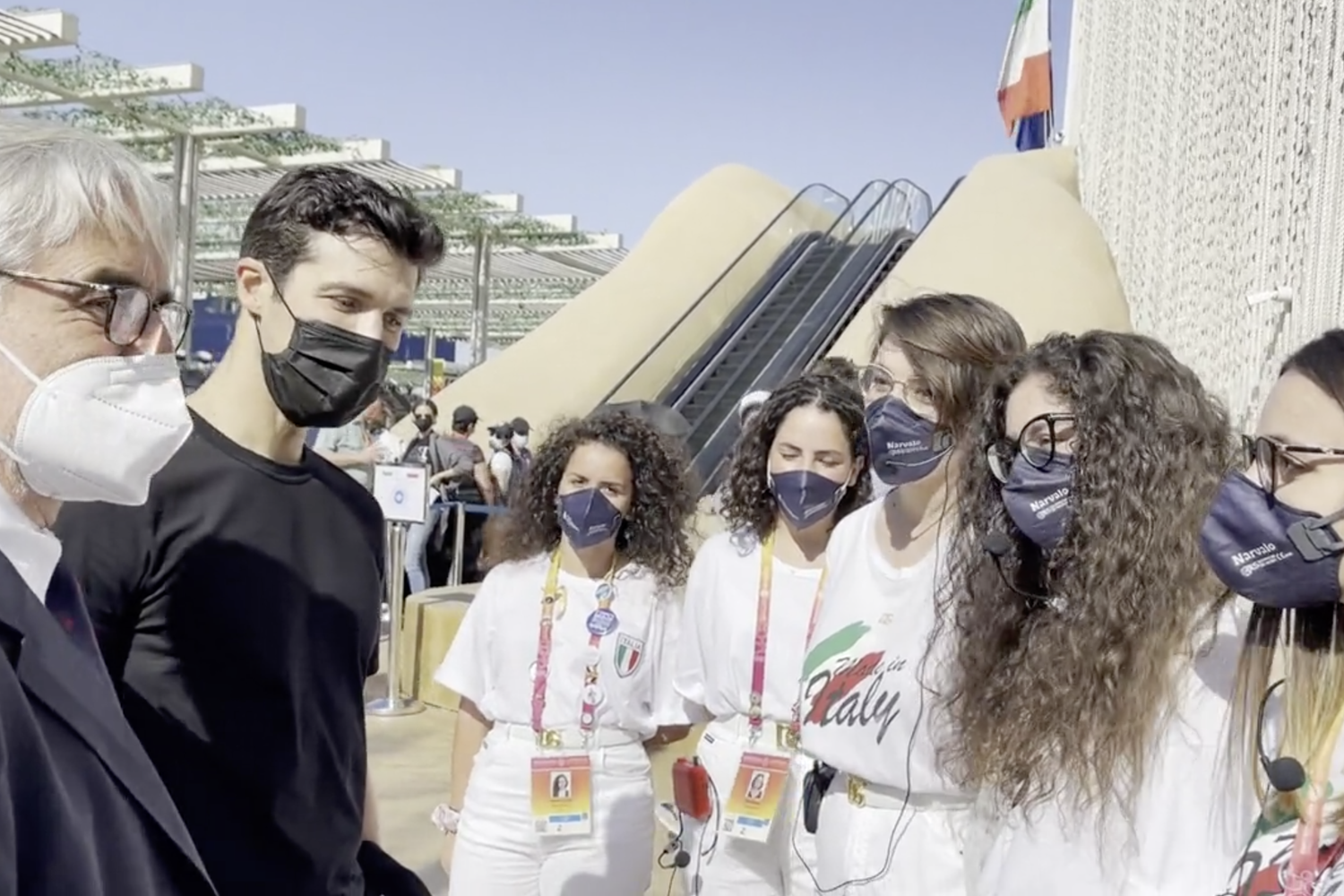 Roberto Bolle all'Exp&ograve; di Dubai