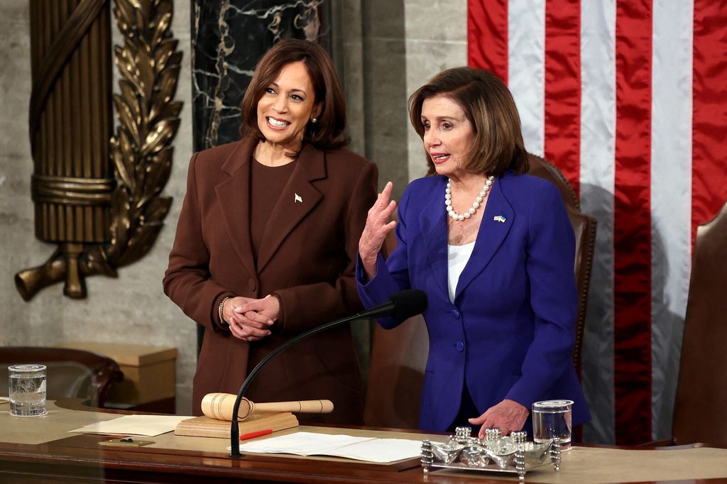 Kamala Harris e Nancy Pelosi