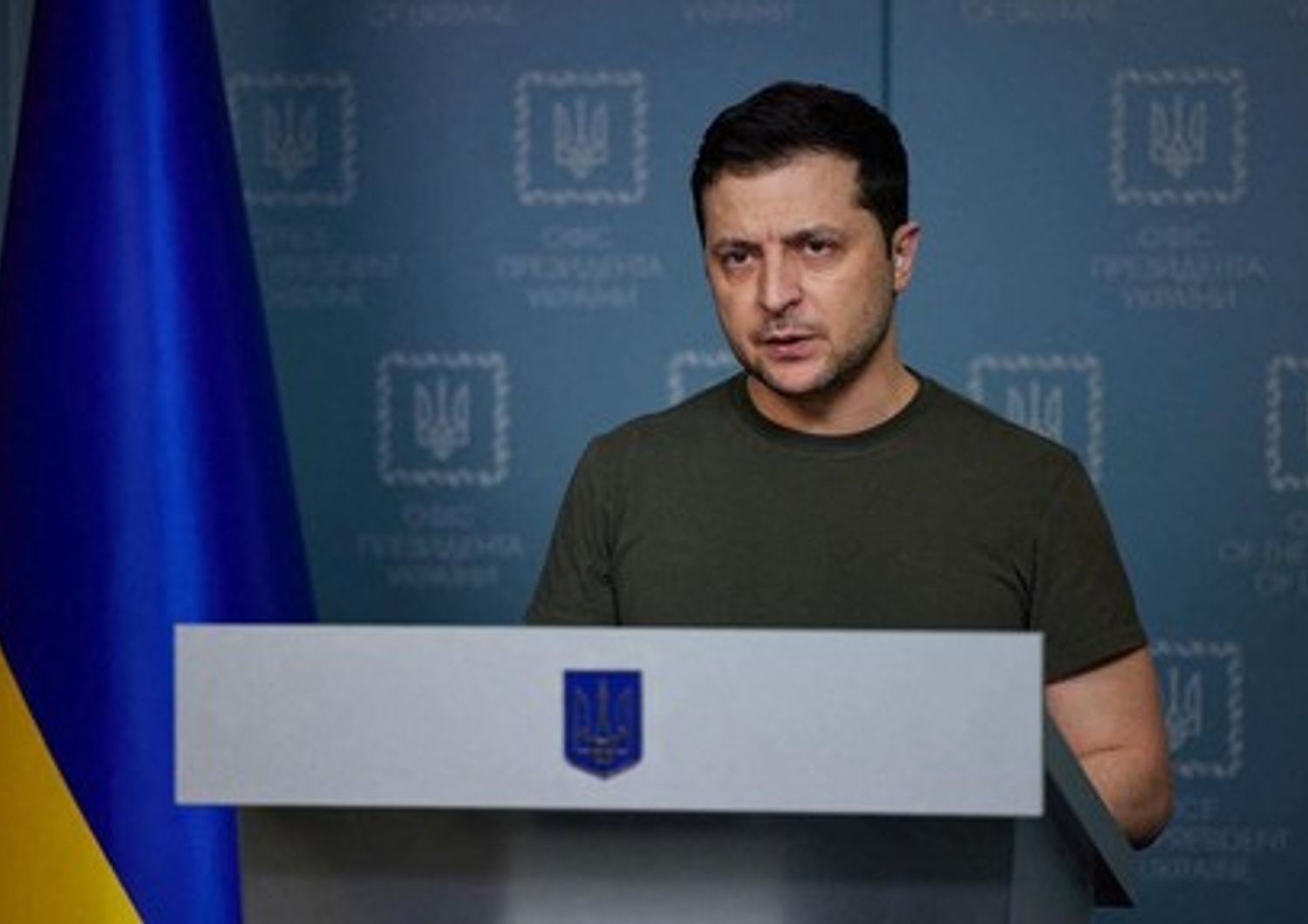 Il presidente dell'Ucraina Zelensky&nbsp;