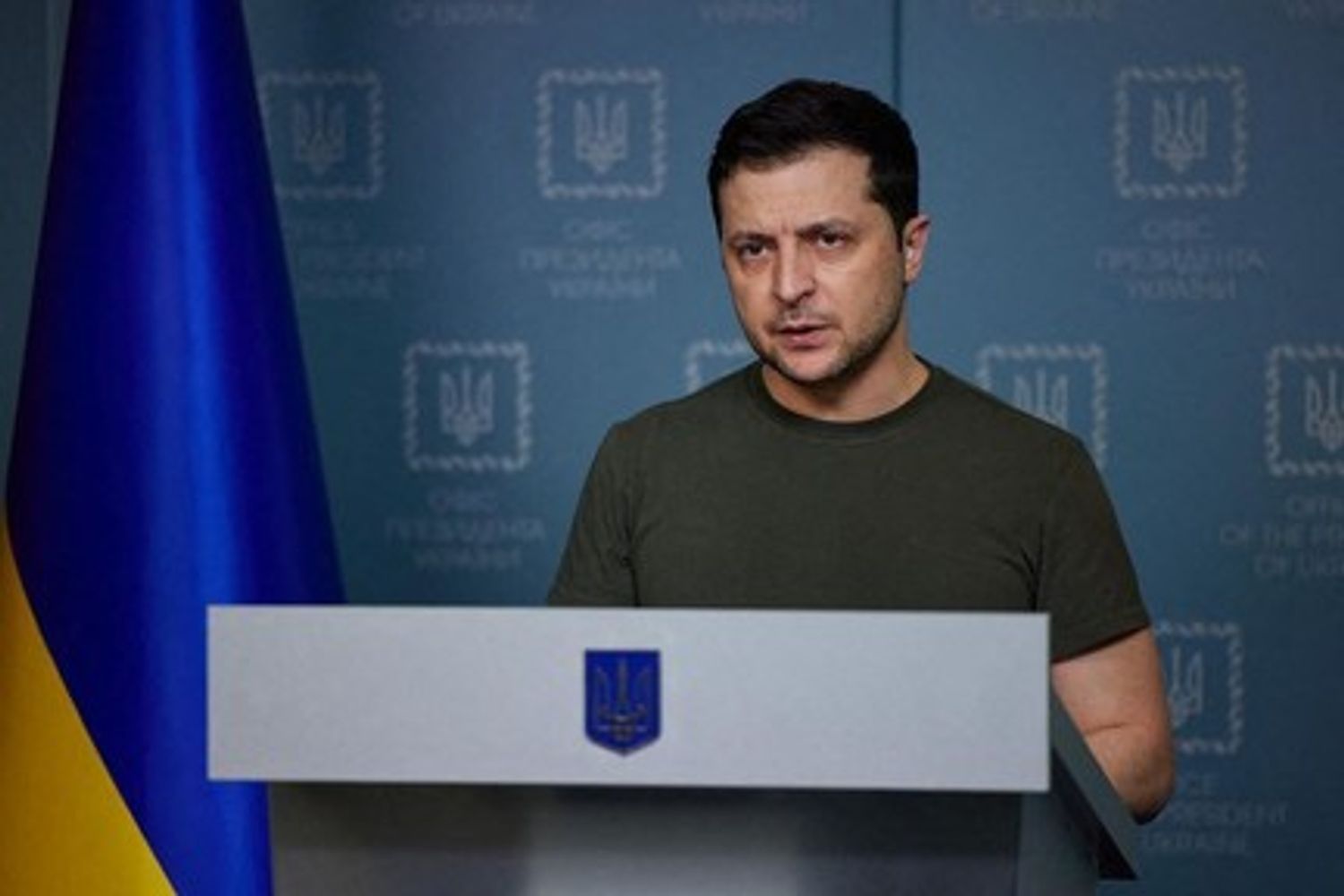 Il presidente dell'Ucraina Zelensky&nbsp;